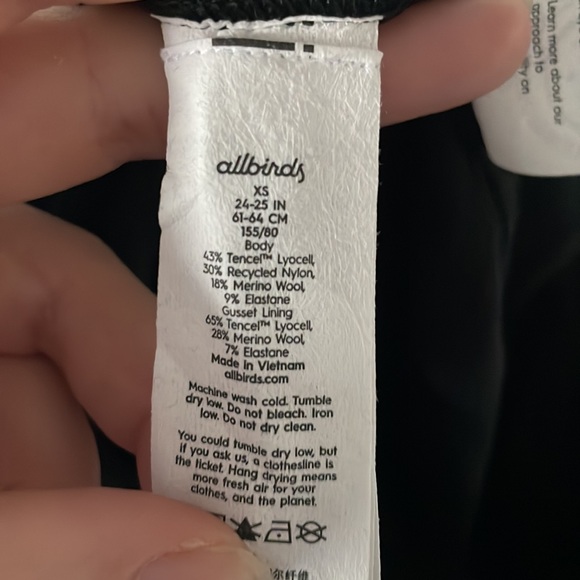 NWT allbirds Leggings Size XS - Picture 8 of 10